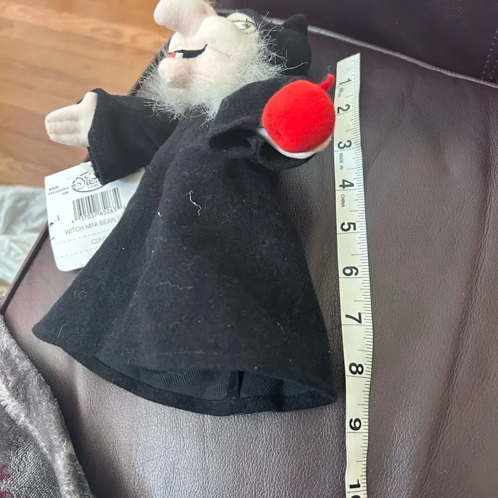 Vintage Y2K Evil Wicked Witch Snow White Plush NWT